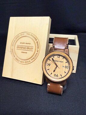 Original Grain 'Wood' Watch